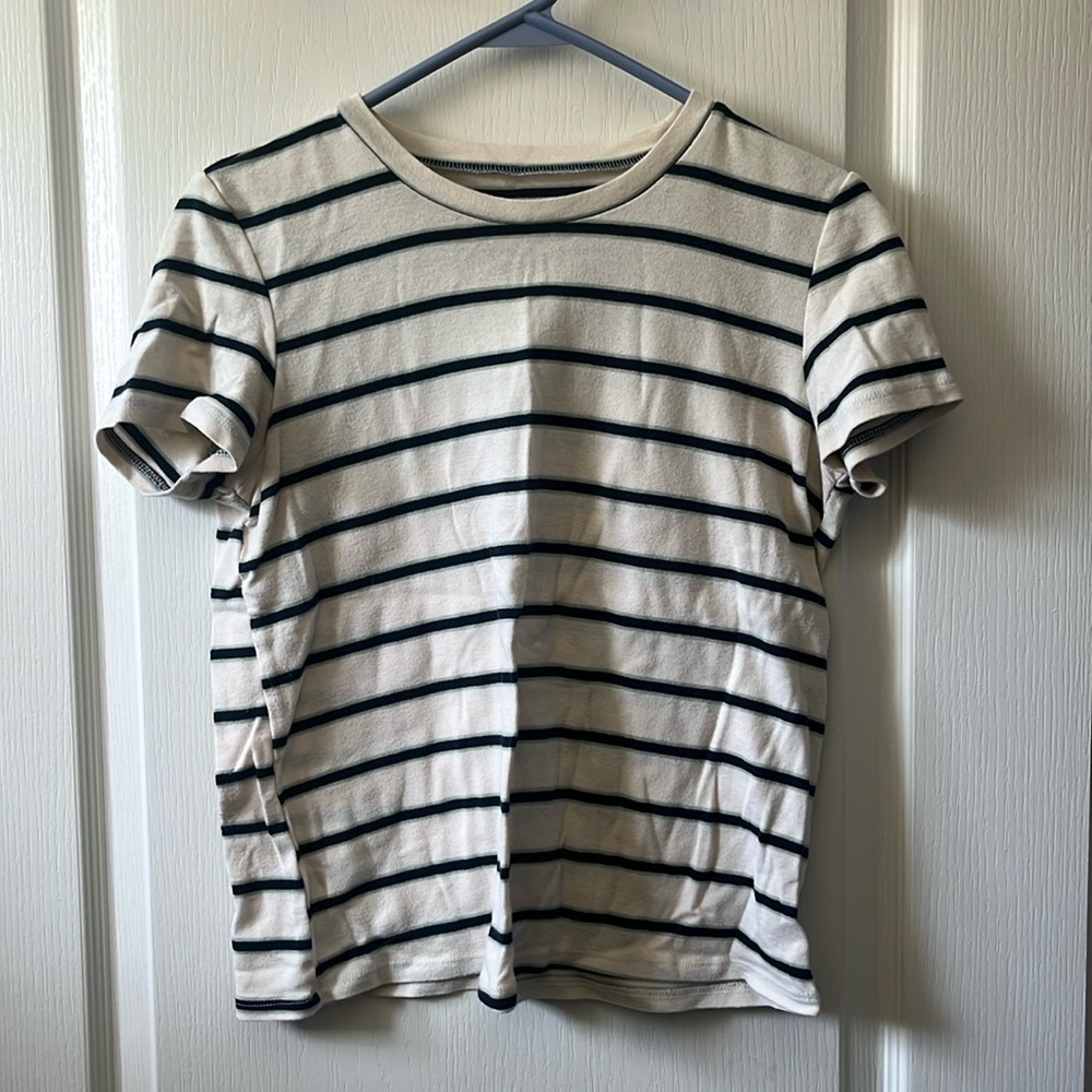 American Eagle standard striped tee